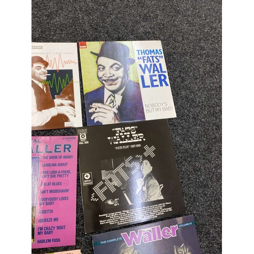 108 - Total of 9 Fats Waller LP's