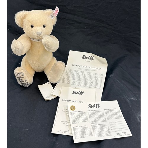 89 - Boxed Steiff teddy bear Krystal EAN 662003