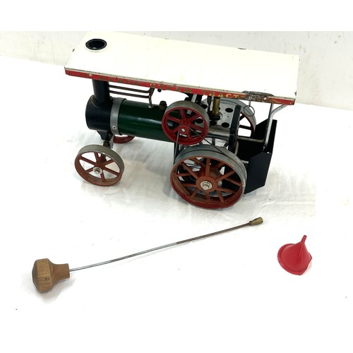 36 - Boxed Mamod steam tractor TE1a