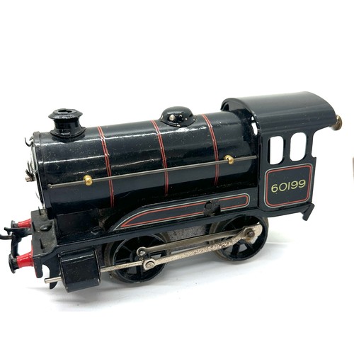 29 - Hornby trains tinplate clock work locomotives