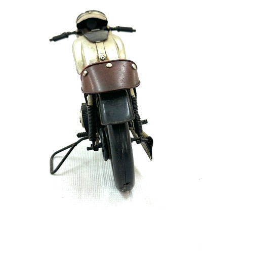 28 - Norton motor bike figure measures approximately 6 inches tall 11 inches wide