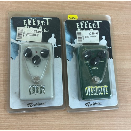 14 - 2 boxed Guitar corius pedals