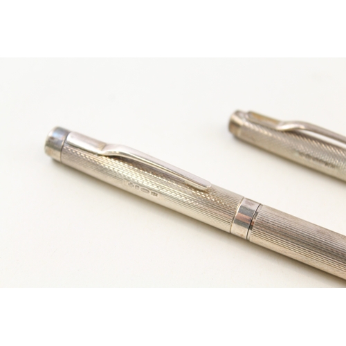 9 - .925 sterling cased fountain & ballpoint pen