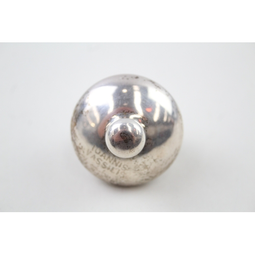 37 - .925 sterling silver novelty spinning top (18g)