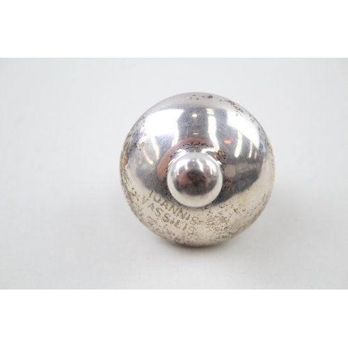 37 - .925 sterling silver novelty spinning top (18g)