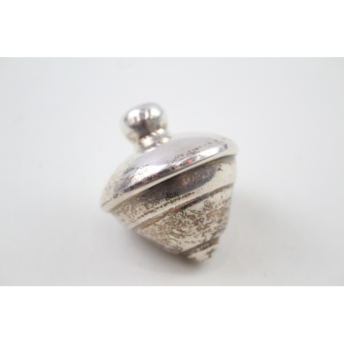 37 - .925 sterling silver novelty spinning top (18g)