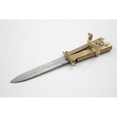 353 - WWII German Streifendienst Fantasy Butterfly Knife