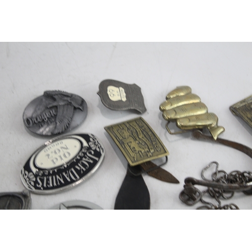 358 - Assorted Collectable Belt Buckles