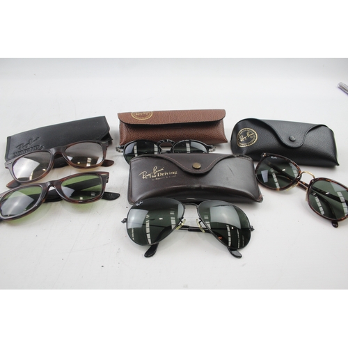 361 - Rayban Sunglasses Vintage Assorted Inc Cases x 5