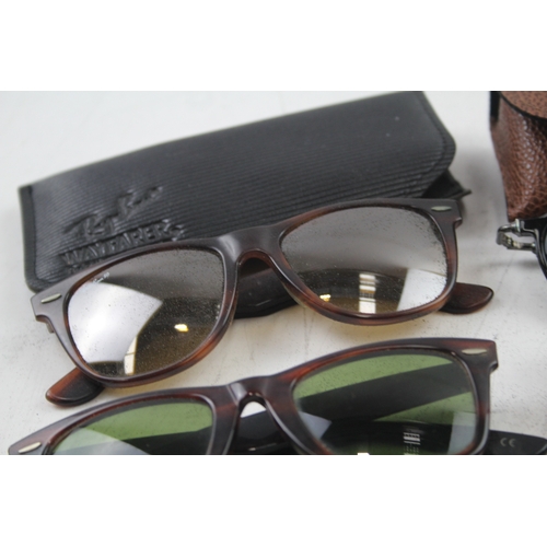 361 - Rayban Sunglasses Vintage Assorted Inc Cases x 5