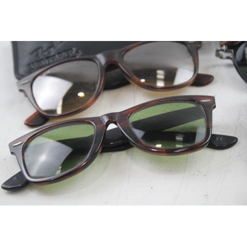 361 - Rayban Sunglasses Vintage Assorted Inc Cases x 5