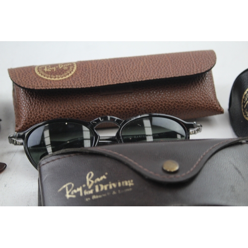 361 - Rayban Sunglasses Vintage Assorted Inc Cases x 5