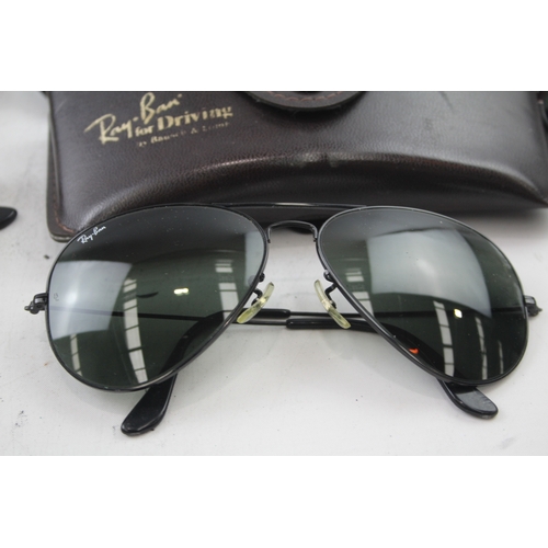 361 - Rayban Sunglasses Vintage Assorted Inc Cases x 5