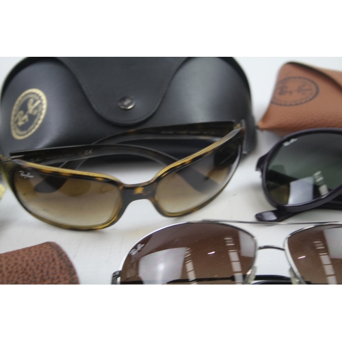 362 - Rayban Designer Sunglasses Glasses Assorted Inc Cases x 5