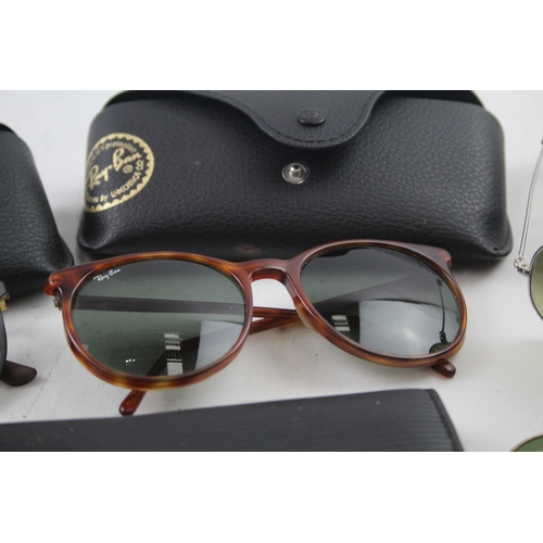 363 - Rayban Designer Sunglasses Glasses Assorted Inc Cases x 5