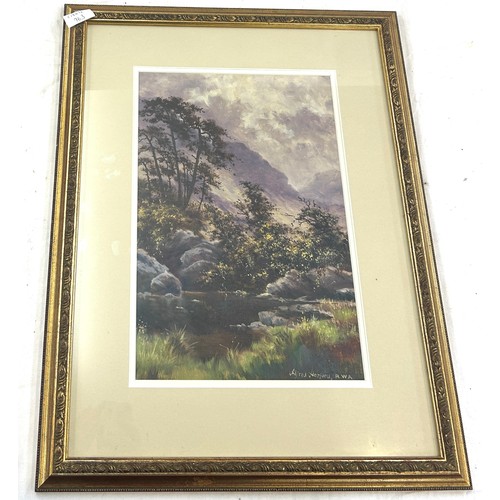 71 - Alfred Harford, RWA (1848-1913) oil painting river scene, approximate frame measurements: 22.5 x 17 ... 