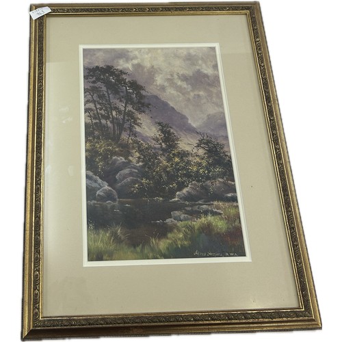 71 - Alfred Harford, RWA (1848-1913) oil painting river scene, approximate frame measurements: 22.5 x 17 ... 