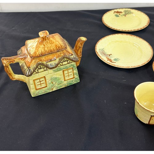 63 - Vintage Cottage ware tea set