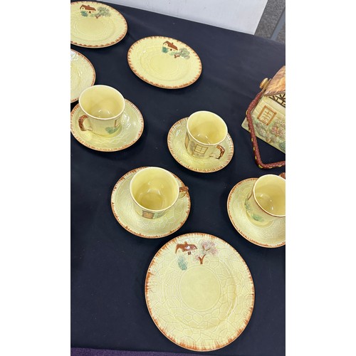 63 - Vintage Cottage ware tea set