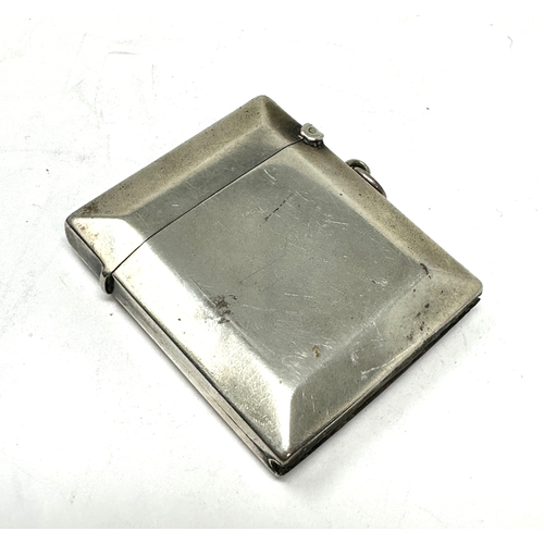 60 - Antique silver vesta case weight 41g