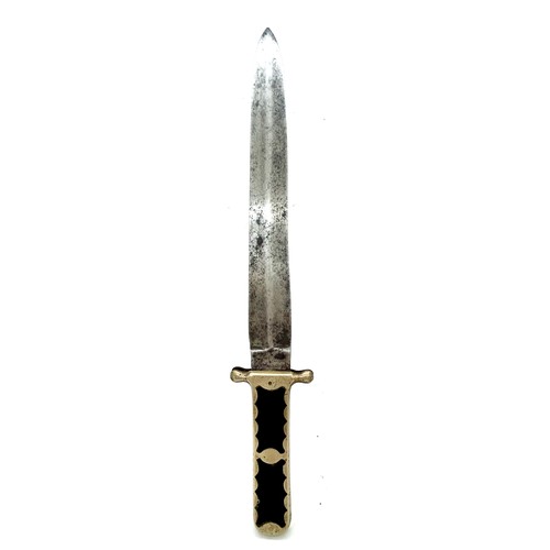 518 - Joseph Gill spear point bowie knife circa 1851, length 31.5cm