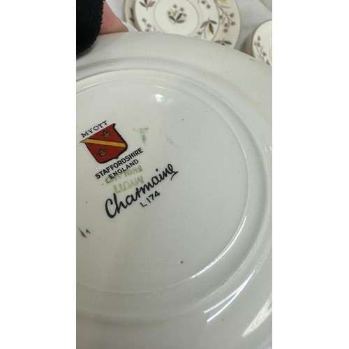 227 - Selection of part tea services includes Royal Standard, Fine bone china etc