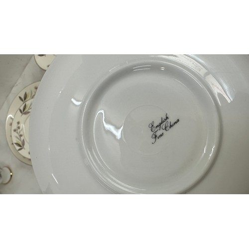 227 - Selection of part tea services includes Royal Standard, Fine bone china etc