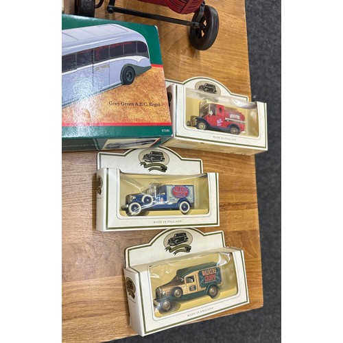 238 - Selection of assorted models cars etc includes Corgi, motorbikes etc