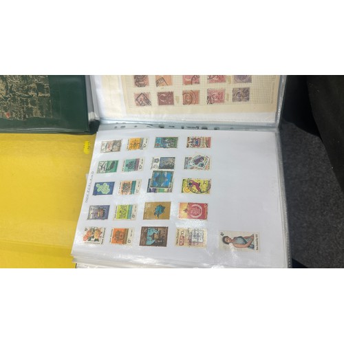 517 - Large selection of stamps within folder, various countries