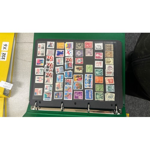 517 - Large selection of stamps within folder, various countries