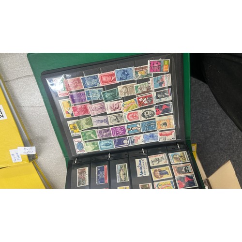 517 - Large selection of stamps within folder, various countries