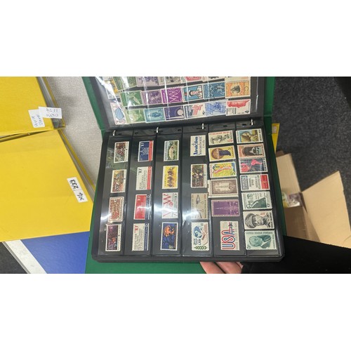 517 - Large selection of stamps within folder, various countries