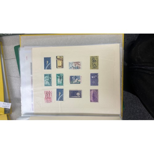 517 - Large selection of stamps within folder, various countries