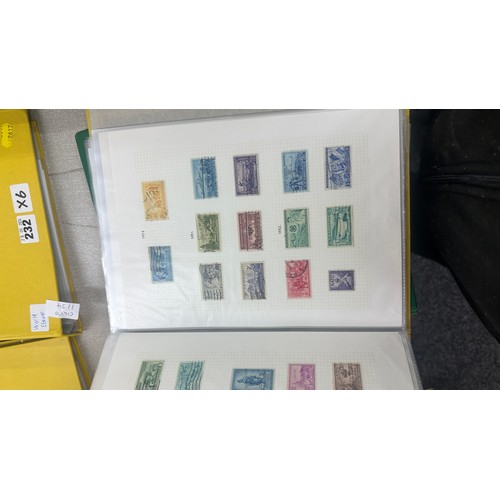 517 - Large selection of stamps within folder, various countries