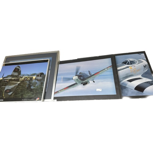 39 - Selection of aircraft prints largest measures approximately