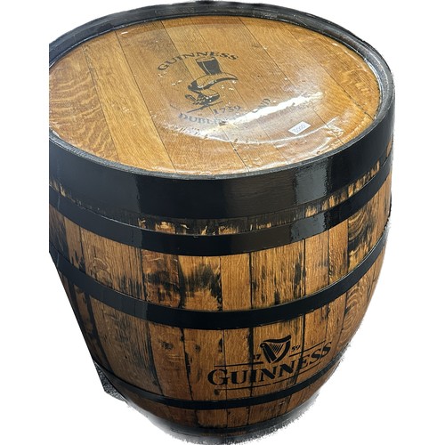 559 - Large Guinness barrel display table measures approx