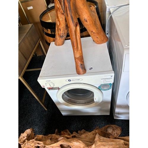 566 - Small white knight tumble dryer, untested