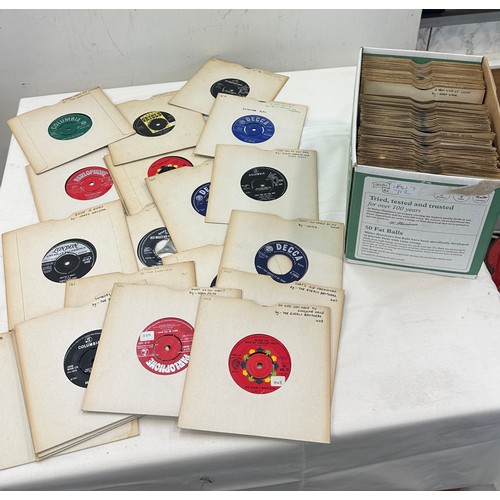 175 - Selection of 45's from the 60's to include ' The Everley Brothers', ' Diana Scott' etc