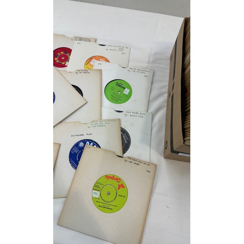 203 - Selection of 45's from the 60's to include ' The Toy Dolls', ' Leo Sayer' etc