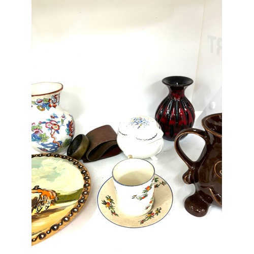 72 - Selection of collectables includes Cadburys jug, vases etc