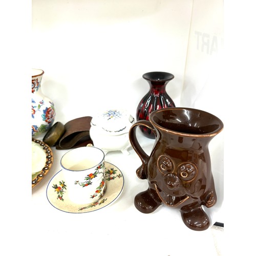 72 - Selection of collectables includes Cadburys jug, vases etc