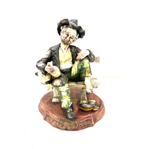 21 - Vintage Capodimonte figure, a/f