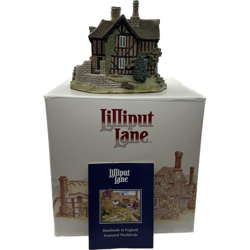 5 - Lilliput Lane Chatsworth View 1991 Ornament with original box and COA