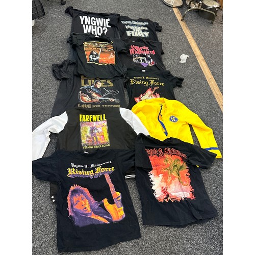 172 - Selection of collectable merchandise t shirts