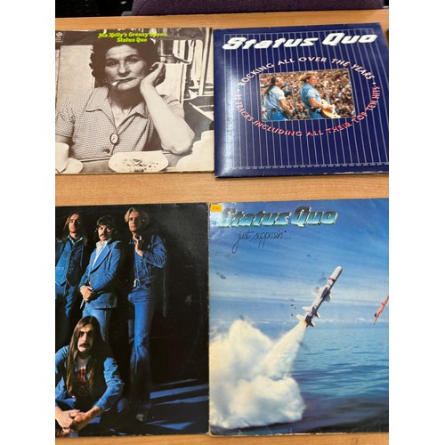 90 - Large selection of Status quo records