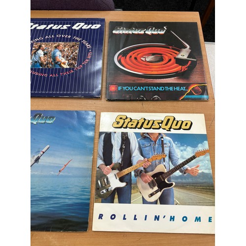 90 - Large selection of Status quo records