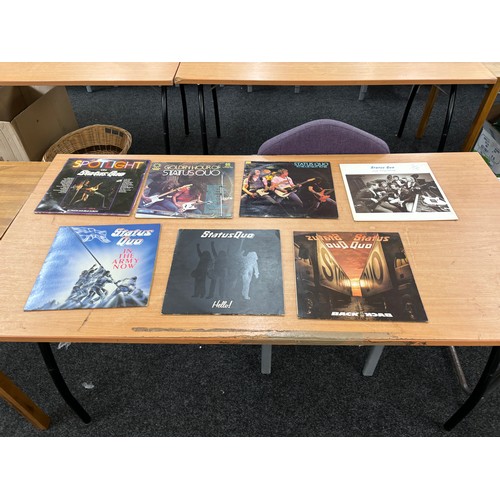 74 - Large selection of Status quo records