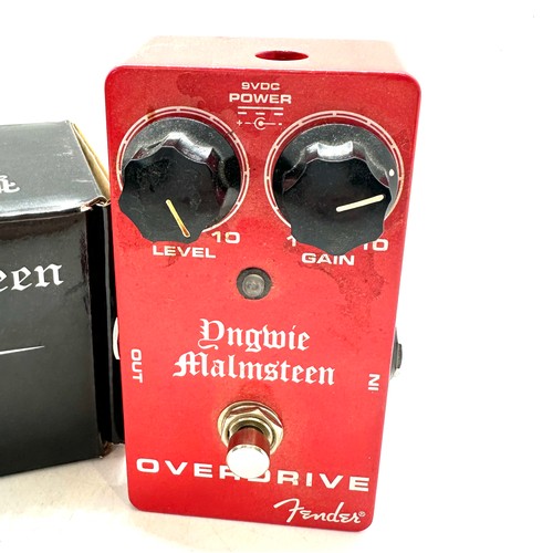 15 - Boxed Fender Overdrive pedal, untested