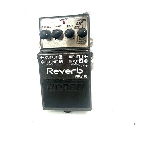 8 - reverb rv-6 pedal, untested