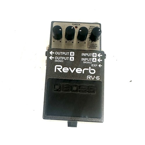 8 - reverb rv-6 pedal, untested